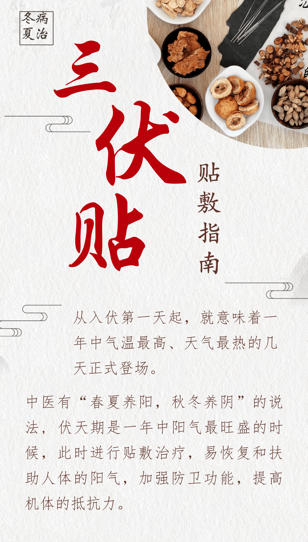 1、什么是三伏貼？